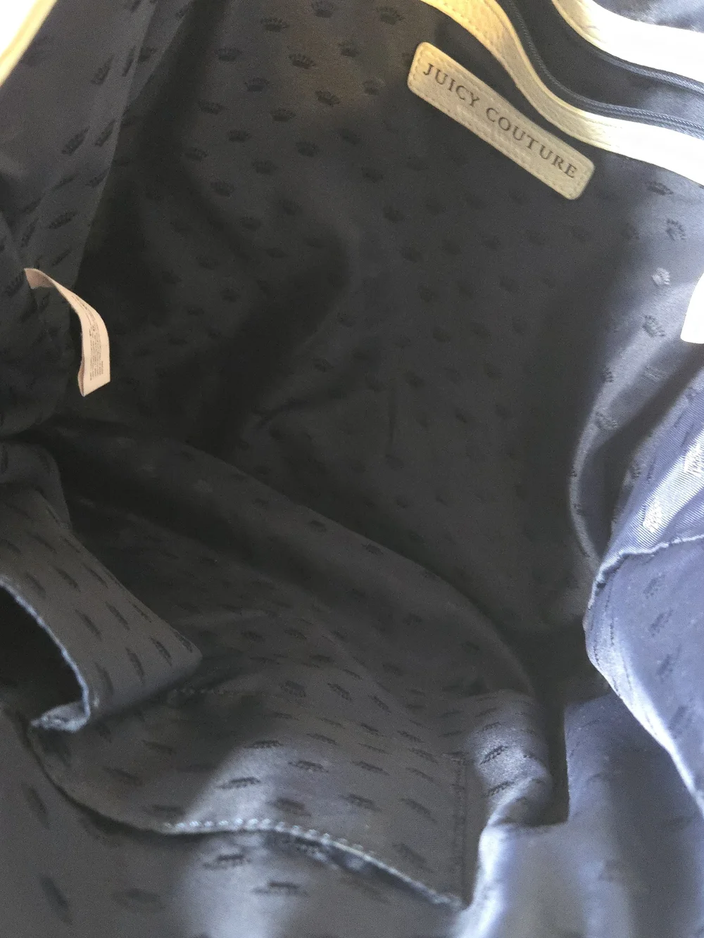 Y2K Juicy Couture Real Leather Shoulder Bag
